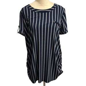 MATERNITY SWEET WANDERER striped top size large